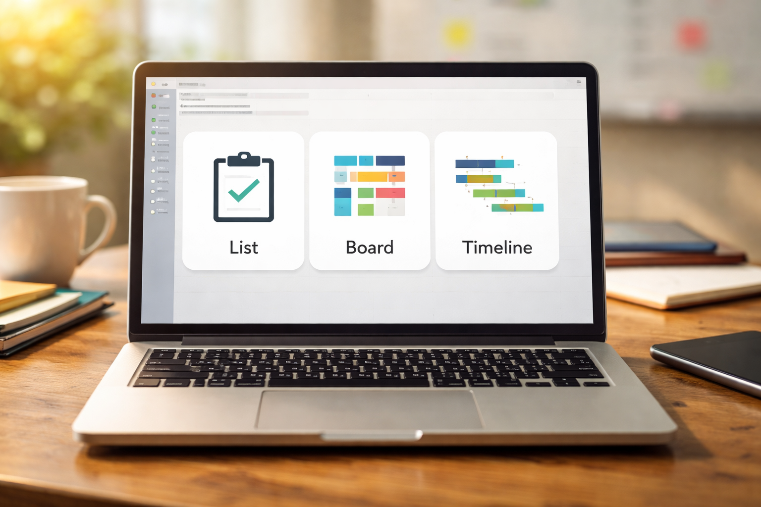 Asana Task Views: List, Board, Timeline